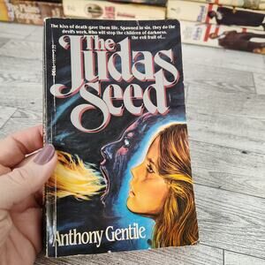 THE JUDAS SEED Anthony Gentile 1982 First Printing Dell Paperback Horror Scary